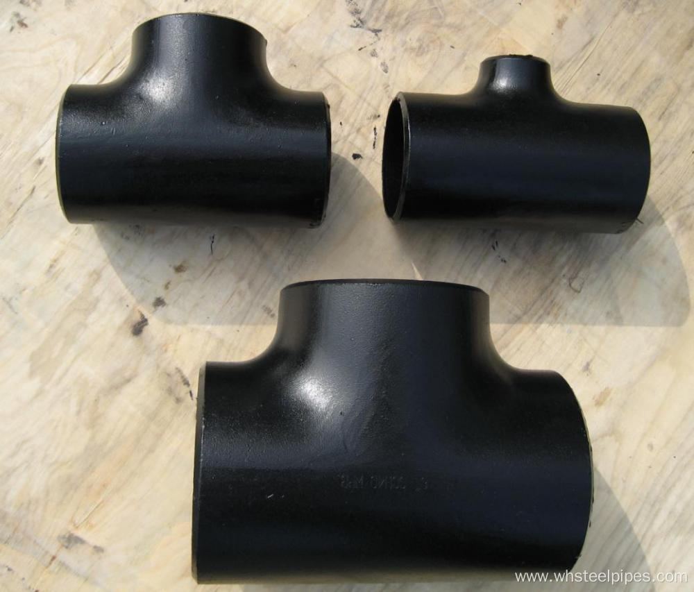 reducing Tee Q235 carton steel black