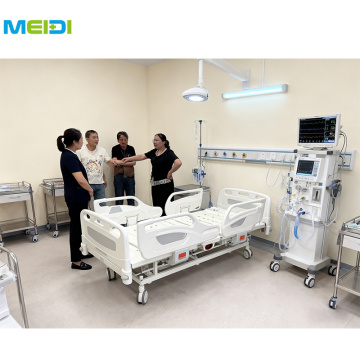 5 Functions Motorized Automatic ICU Electric Hospital Bed