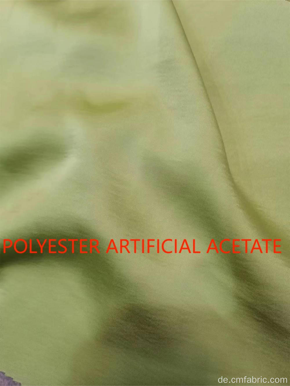 Gewebter Polyester künstlicher Acetat -Satin -Stoff