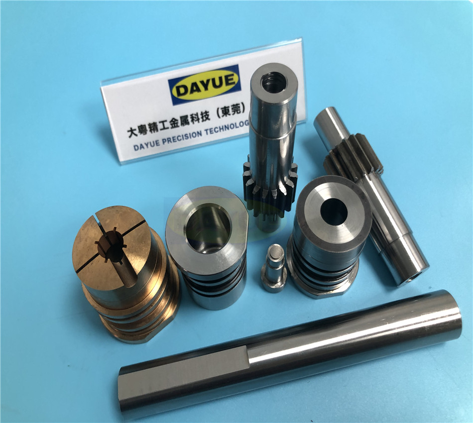 Injection mold components machining