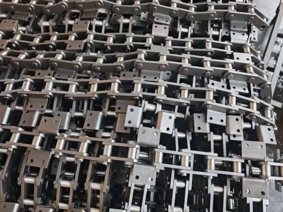 Multi-purpose industrial welded scraper conveyor chain