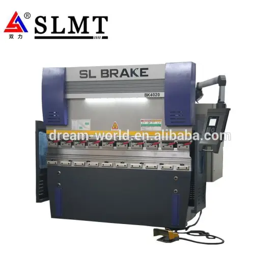 SLMT Brand 80t/2500 hydraulic press brake with DELEM DA41