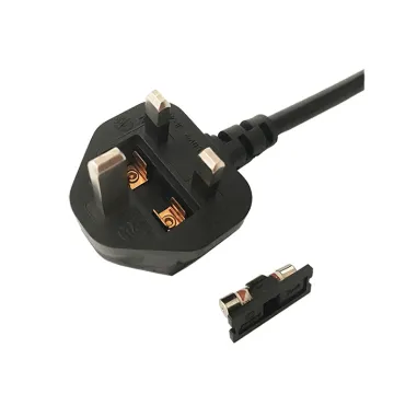 British Standard 3-Prong 3-Wire Power Cord