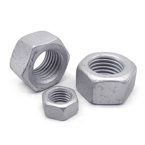 High Tensile Prestressed Steel Hexagon Nuts Railway Nut