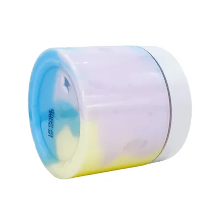 Hot Sale: Custom Whipped Pure Plant Soft Organic Vegan Rainbow Cream Lotion Moisturizing Body Butter