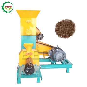 High Quality Floating Fish Feed Pellet Making Extruder Machine
