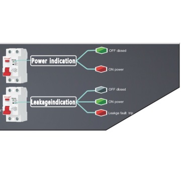 NEW Residual current circuit breaker 6KA FAULT INDICATION