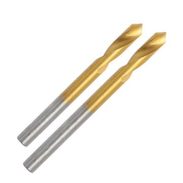 Custom Extended Length HSS Co TiN Spot Drill Bits 100-250mm (3-20mm Diameter)
