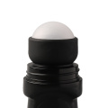 Deodorant를위한 병에 50ml 빈 검은 색 맞춤형 리필 가능한 플라스틱 향수 롤