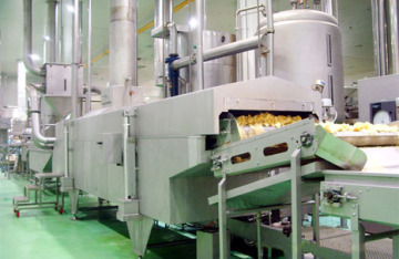 automatic frying mahine
