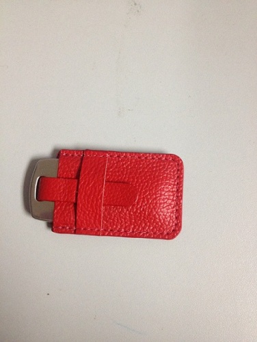 Ucuz Satılık deri USB birden parlamak götürmek ile özel Logo