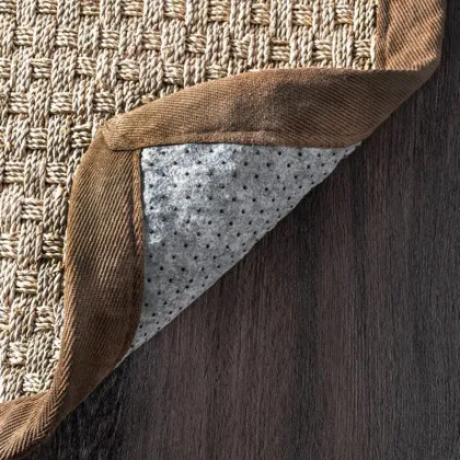 Natural seagrass fiber area rugs for living room