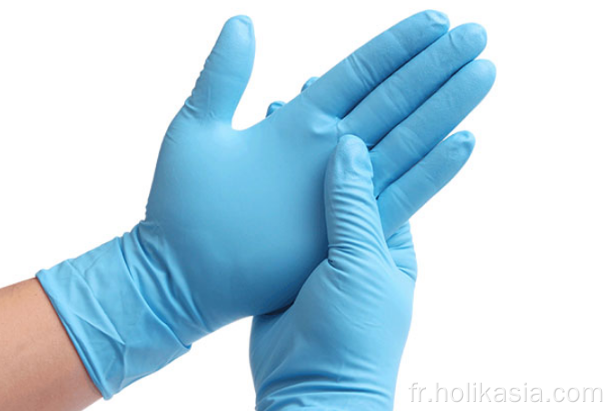 Gants de protection de l&#39;examen nitrile usage médical