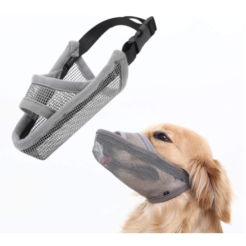 Hocico de perro transpirable de malla de aire