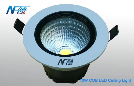 Non Glare 10w Cob Led Ceiling Light , 810lm Led Ceiling Lights