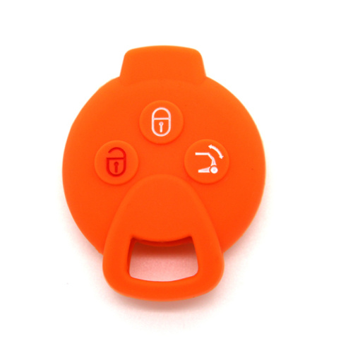Benz smart fortwo personalized silicon car key cover