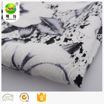 print jacquard fabric pictures for painting beautiful flower