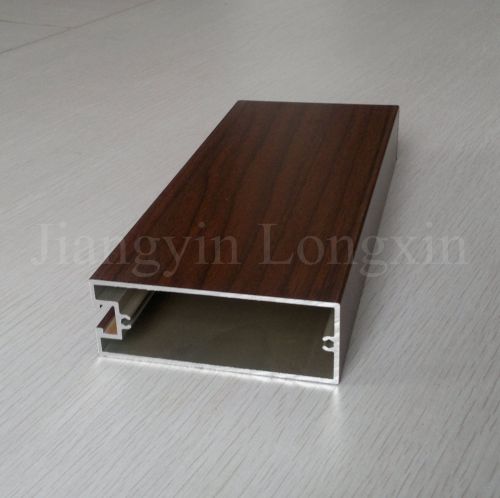 Wood-Grain Aluminum Square Tube