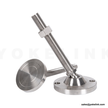 Ρυθμιζόμενο με βαρέως δοχείο πόδι ισοπέδωσης για μηχανή βιομηχανίας