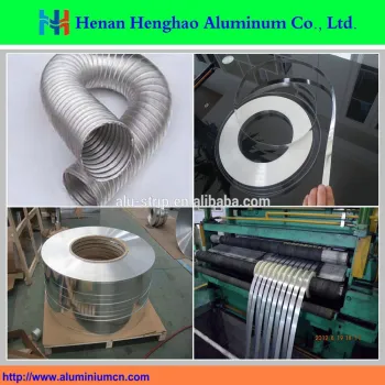Interlocked armoring aluminum strip