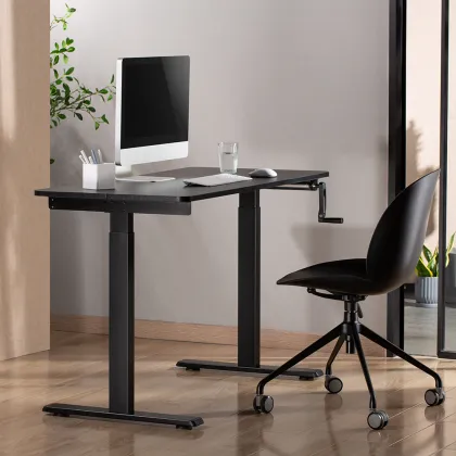 LUMI Wholesale Hand Crank Adjustable Standing Desk