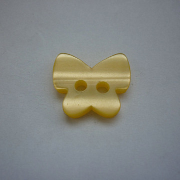 New fashion butterfly 2 holes resin button