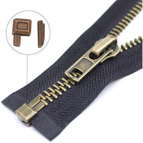 Zipper Pin Box for Nylon and Metal Zipper
