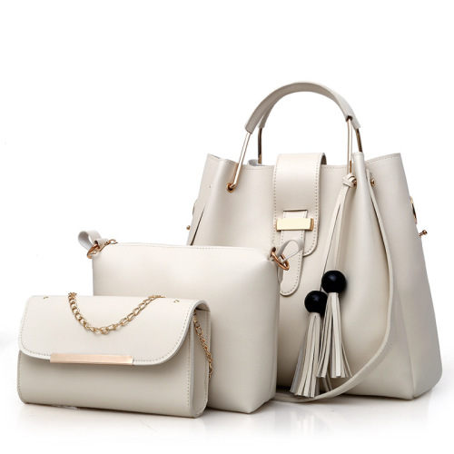 Bucket Bags Set For Women Leather Handbags