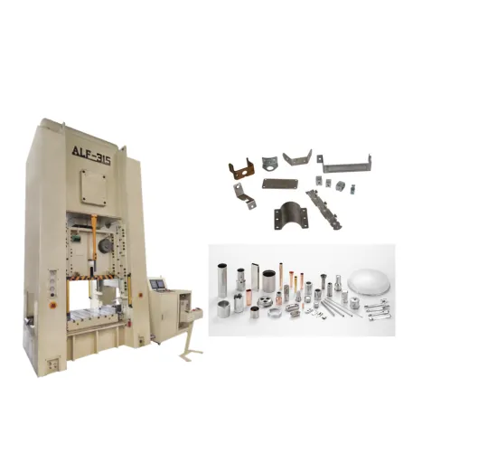 Closed Crank Power Press for Hardware Stamping and Deep Drawing