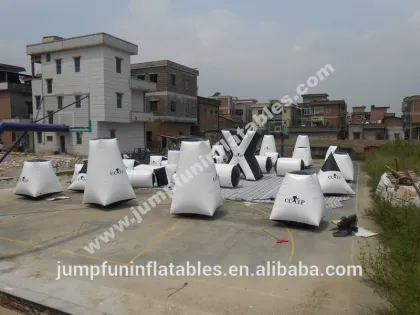 Inflatable Speedball Bunkers/PVC Paintball Bunker for sale/Outdoor paintball arena