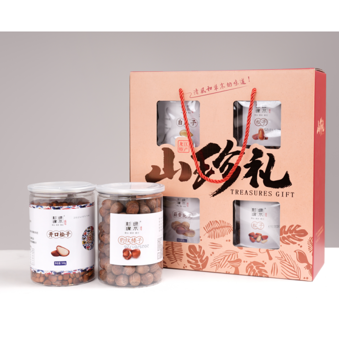 קופסת מתנה אגוזים טעימה