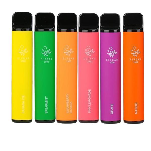 Personalizar el dispositivo de vape desechable de la barra ELF 1500