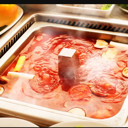 Chinese Traditional Flavor Convenient Tomato Hotpot Base Clear Soup Base