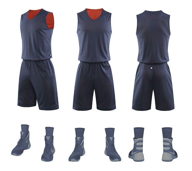 New arrival reversible basketball for men
