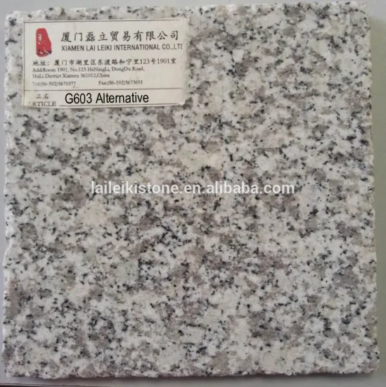 White G603 Alternative Natural Stone Wall Cladding