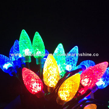 Strawberry C6/C7/C9 Christmas Lights for Parties, OEM and ODM Orders Welcomed