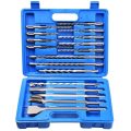 17 PCS Hammer Drill Bits