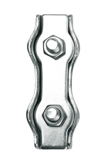 Wire Clip Cable Clamp Double