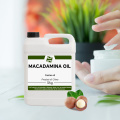 Óleo de macadâmia orgânica a granel - 100% pura de macadâmia de macadâmia de macadâmia 100 Óleo para a pele do corpo Cuidado com os cabelos