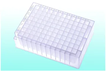 96 well square hole deep well plate 1.2ml