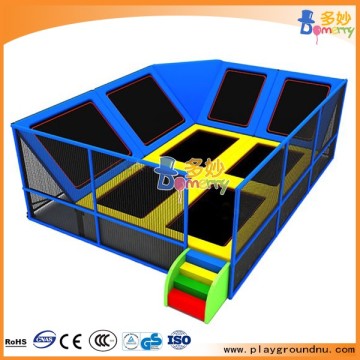 Guangzhou NEW STYLE kids toy indoor soft trampoline playground equipment