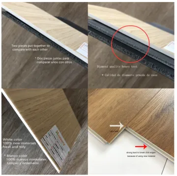 4mm 5mm 6mm 8m Home Use SPC Floor