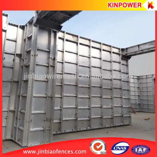 Environmental protection demountable/reuse aluminum formwork system