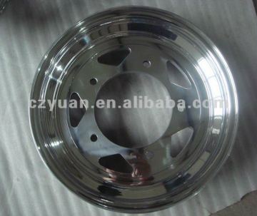 15X4 Normal Lip 4x4 alloy rims with 19mm Billet center