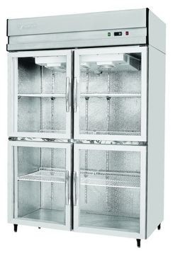 Economy Upright refrigerating cabinets, Static cooling