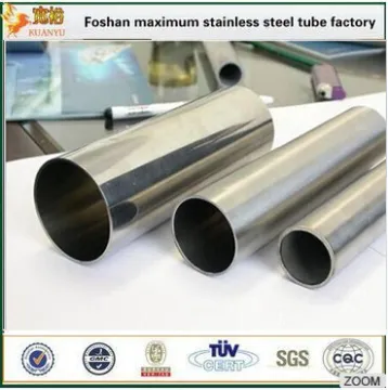 Stainless Steel Tube Factory welded pipes 409 inox steel tubes