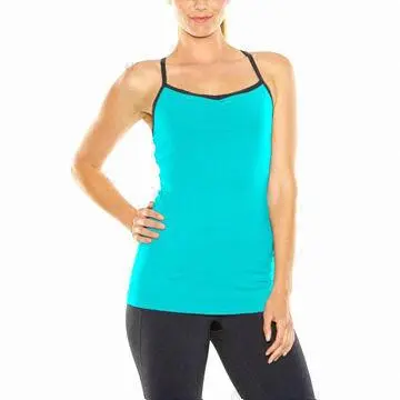 Fitness Yoga Wear Made of 87% Supplex Nylon, 13% Lycra Spandex, Allows Free Movement