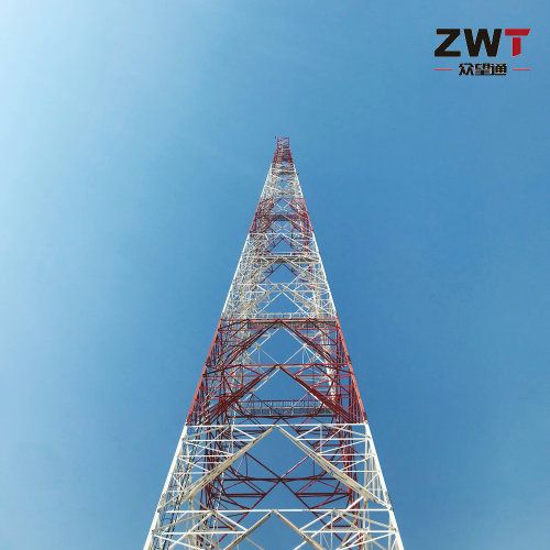 Torre durável de 4 pernas feita de aço angular