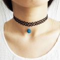 Shamballa Anhänger der 90er Jahre Tattoo Choker Halskette DIY