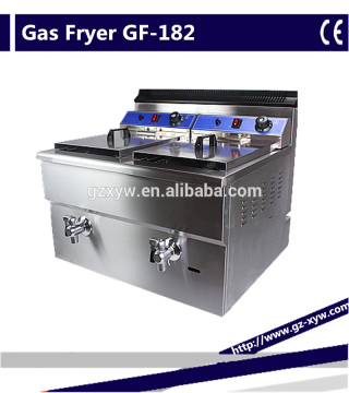 Gas Deep frying chips machine fryer for commercial equipment